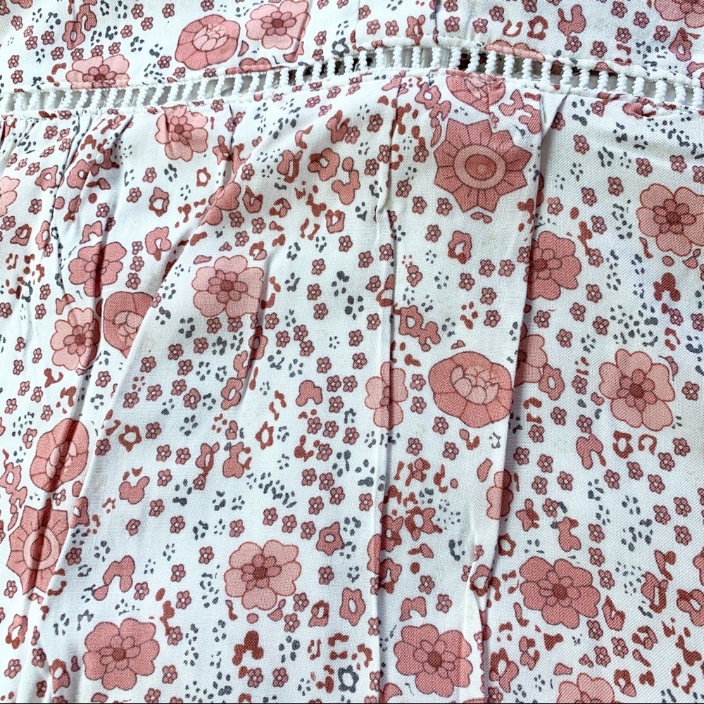 Boho Pink Floral Dress - Picture 7 of 9